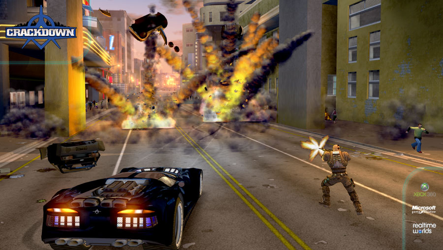 Crackdown - blowing things up!